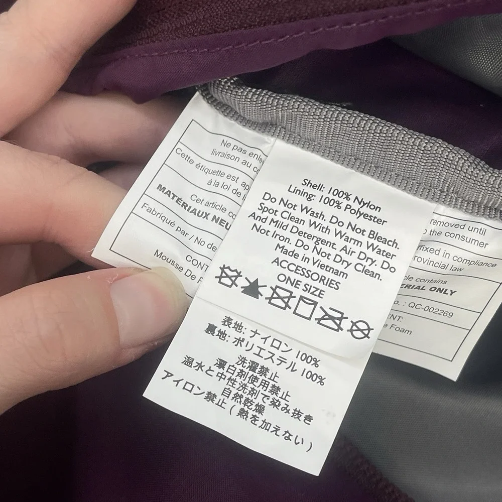 Eddie Bauer Sling Backpack Crossbody Daypack Purple 13